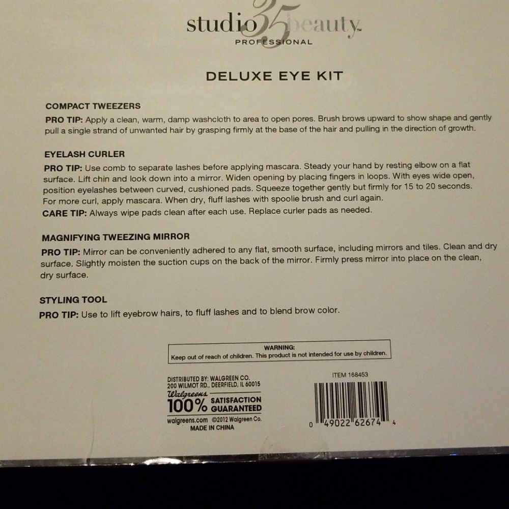 Studio 35 beauty deluxe eye kit - Picture 2 of 2